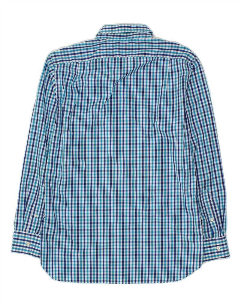 J. CREW Mens Shirt Medium Blue Gingham Cotton Vintage J. Crew and Second-Hand J. Crew from Messina Hembry 