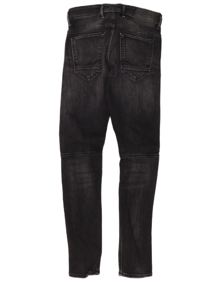 Jack & Jones Mens GLENN Slim Jeans W29 L32 Black Cotton
