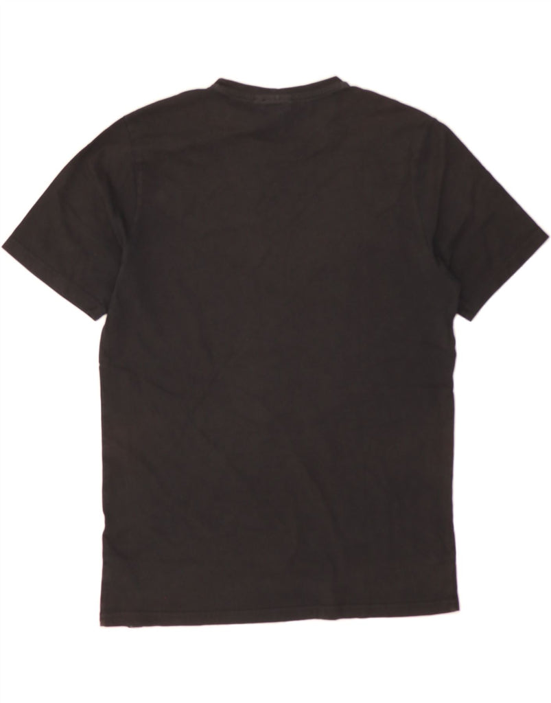ELLESSE Mens Graphic T-Shirt Top Large Black Vintage Ellesse and Second-Hand Ellesse from Messina Hembry 