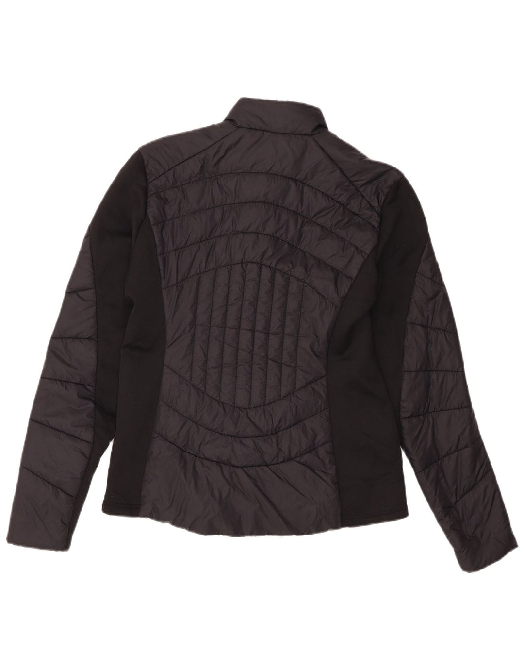 Engelbert Strauss Womens Padded Jacket UK 14 Medium Black Colourblock