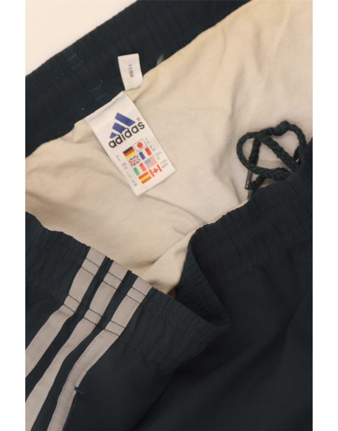 Adidas Mens Sport Shorts Medium Navy Blue Polychlorid