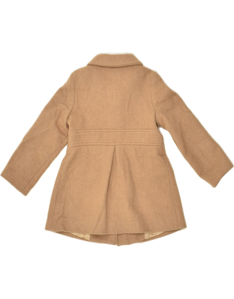 BENETTON Girls Overcoat 3-4 Years 2XS  Beige Wool | Vintage Benetton | Thrift | Second-Hand Benetton | Used Clothing | Messina Hembry 