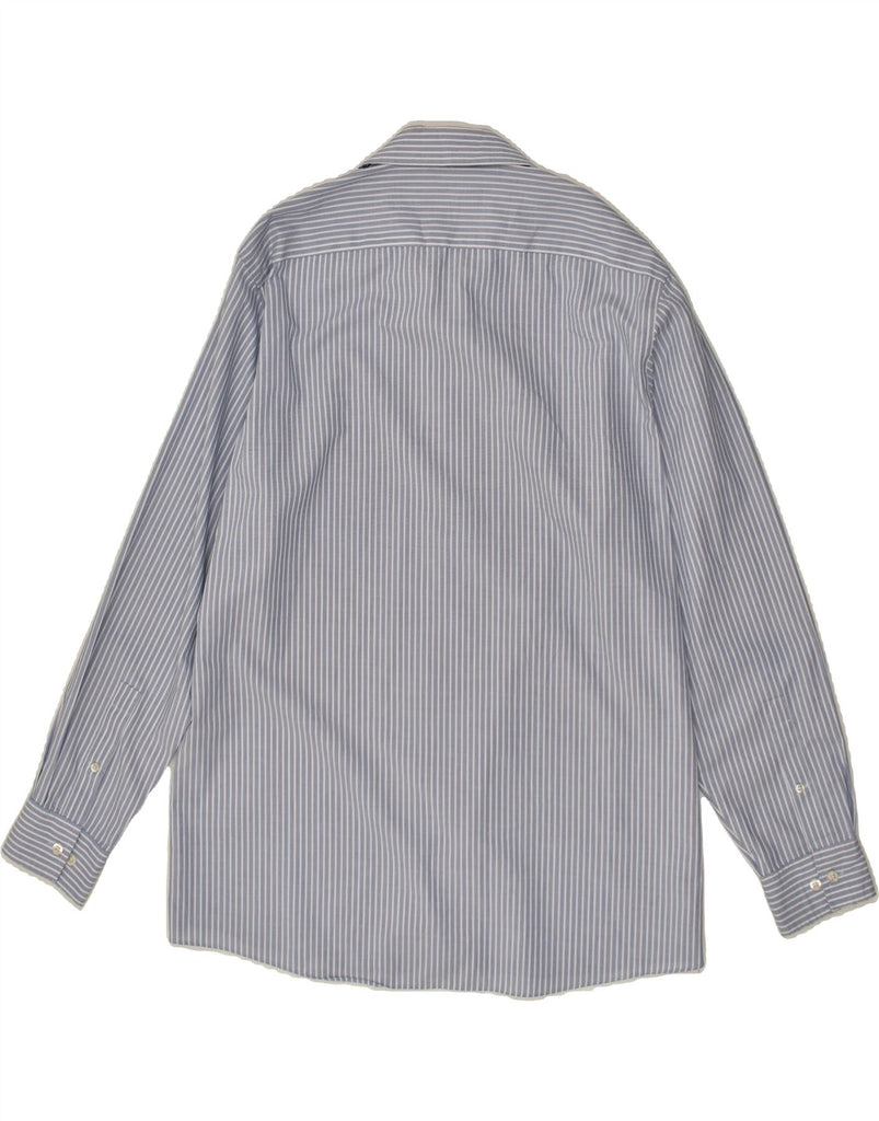 MICHAEL KORS Mens Shirt Size 16 1/2 Large Grey Striped Cotton | Vintage Michael Kors | Thrift | Second-Hand Michael Kors | Used Clothing | Messina Hembry 