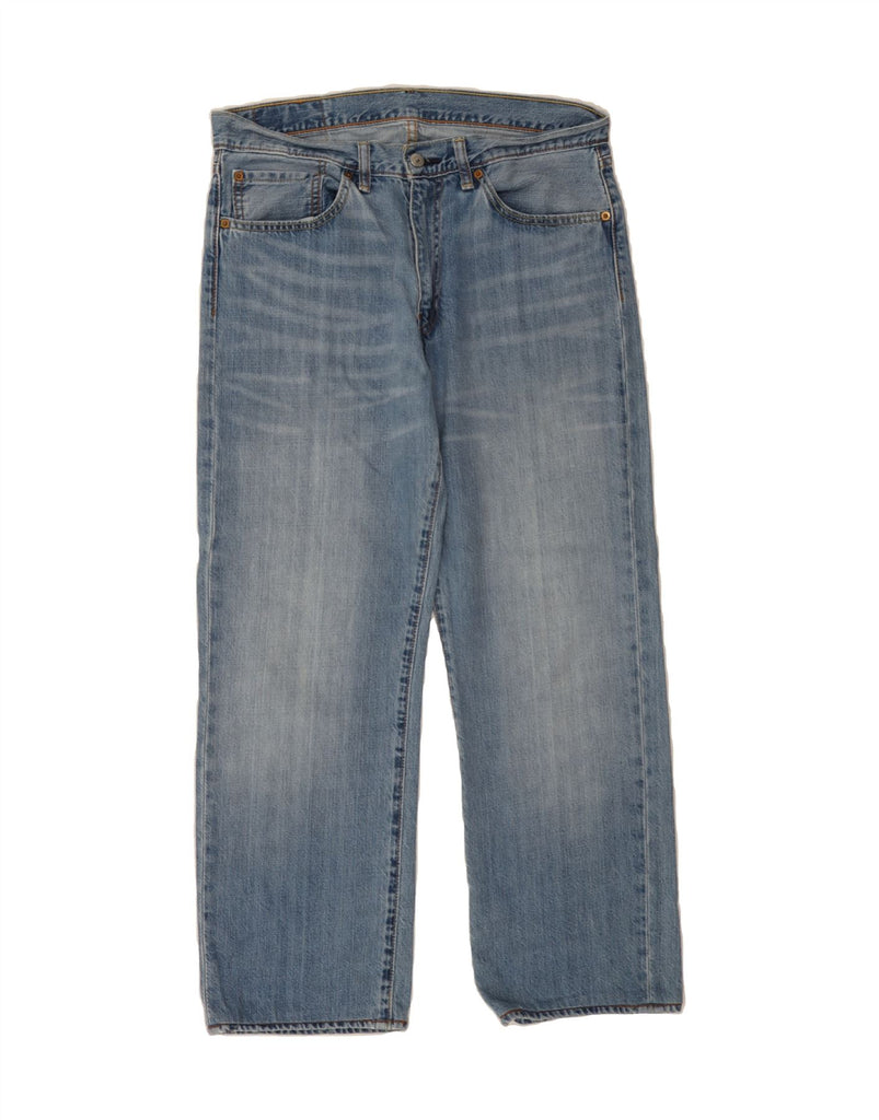 LEVI'S Mens 751 Straight Jeans W34 L30 Blue Cotton Vintage Levi's and Second-Hand Levi's from Messina Hembry 