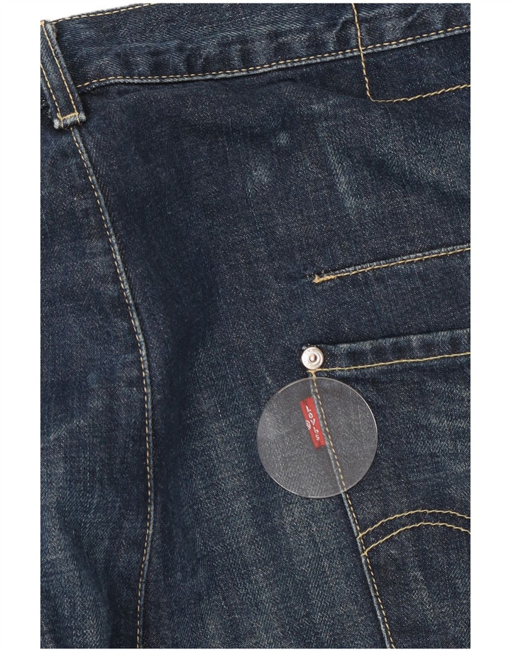 Levi's Mens Straight Jeans W36 L32 Navy Blue
