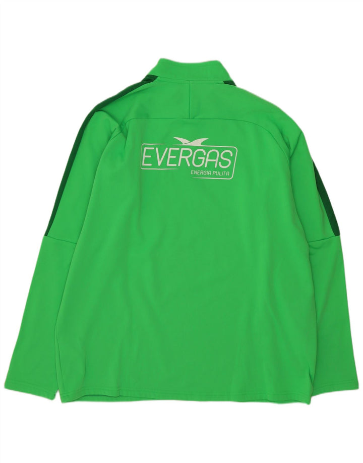 Nike Mens Cerveteri Graphic Pullover Tracksuit Top XL Green Colourblock
