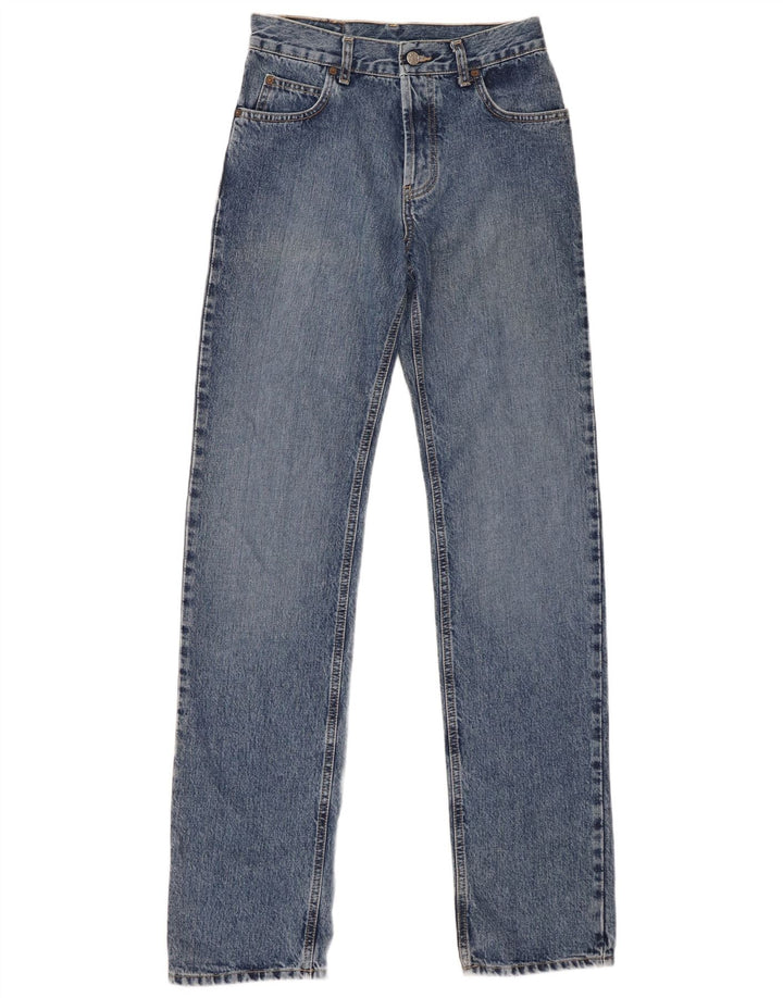 Rifle Womens Straight Jeans W29 L34 Blue Cotton