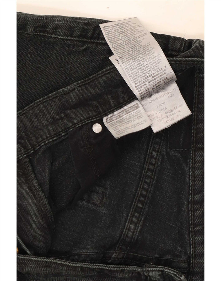 Levi's Mens Slim Jeans W32 L30 Grey Cotton