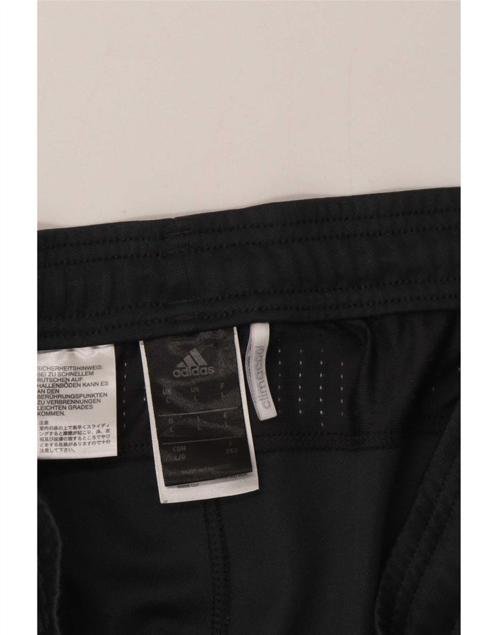 Adidas Mens Climacool Tracksuit Trousers Large Grey Polyester