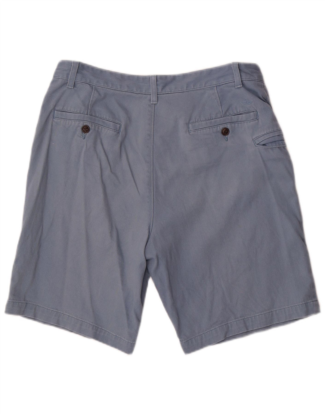 Dockers Mens Cargo Shorts W34 Large Blue Cotton