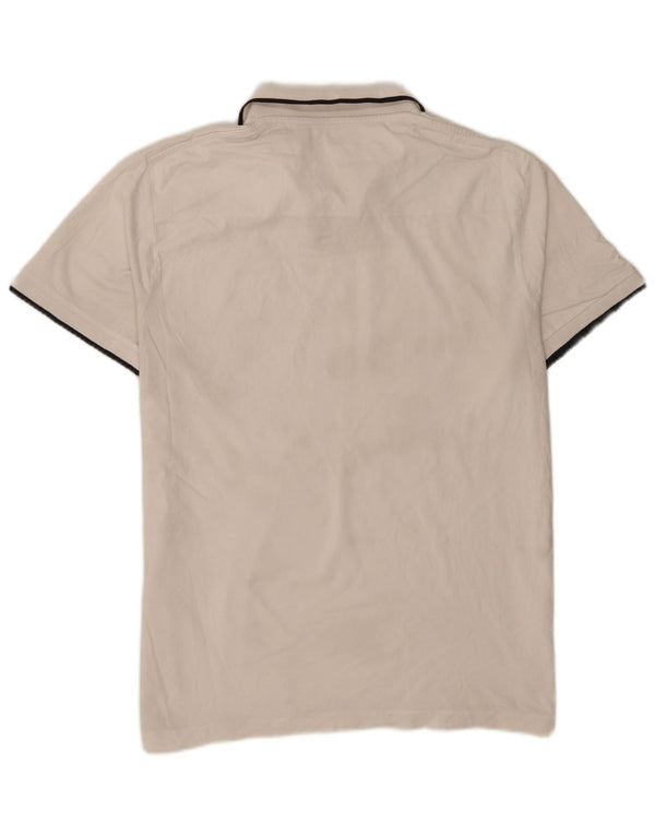 French Connection Mens Polo Shirt XL White