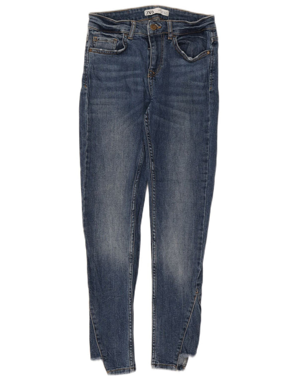 Zara Womens Skinny Jeans EU 34 2XS W24 L26 Blue