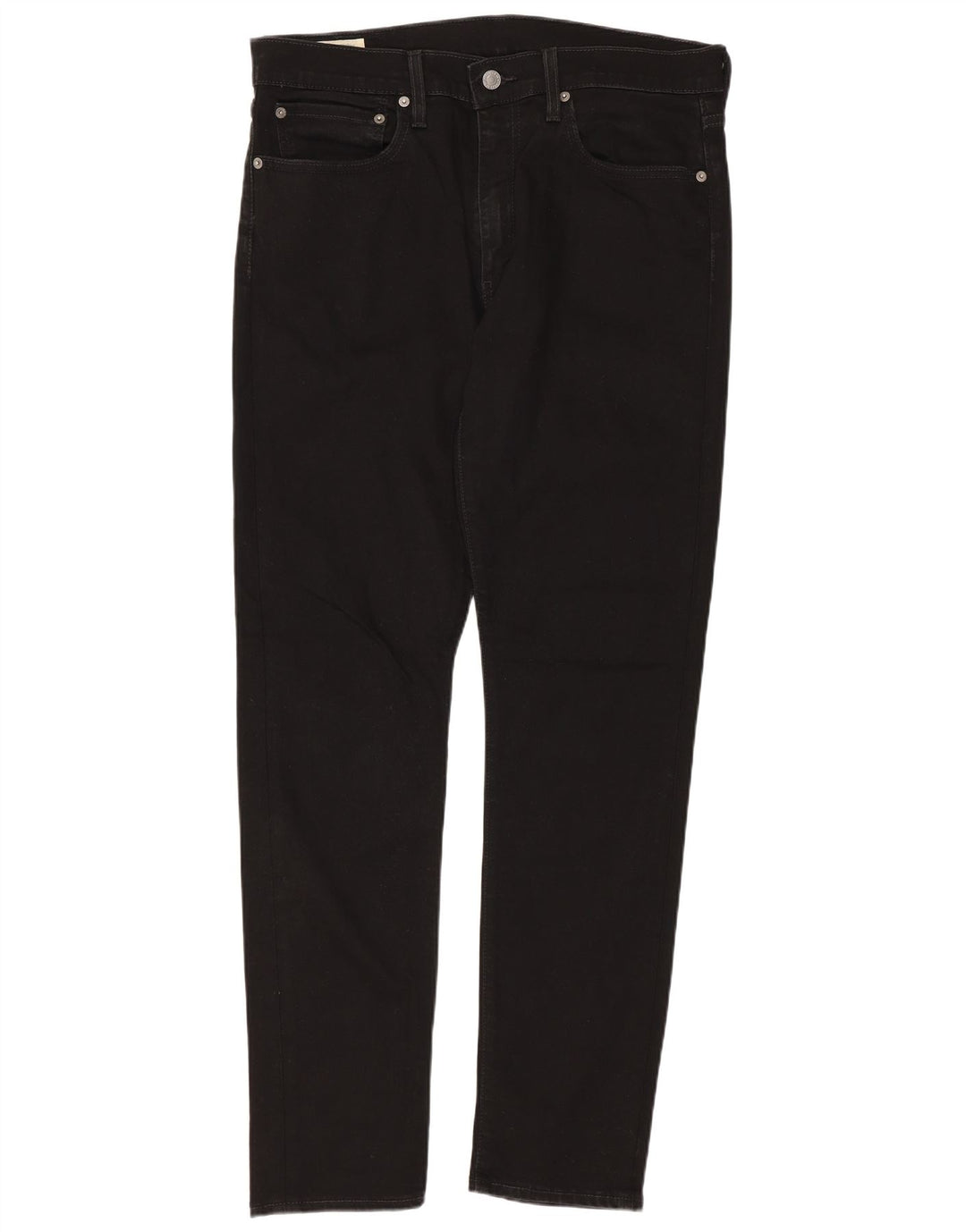 Levi's Mens 512 Slim Tapered Jeans W34 L32 Black Cotton