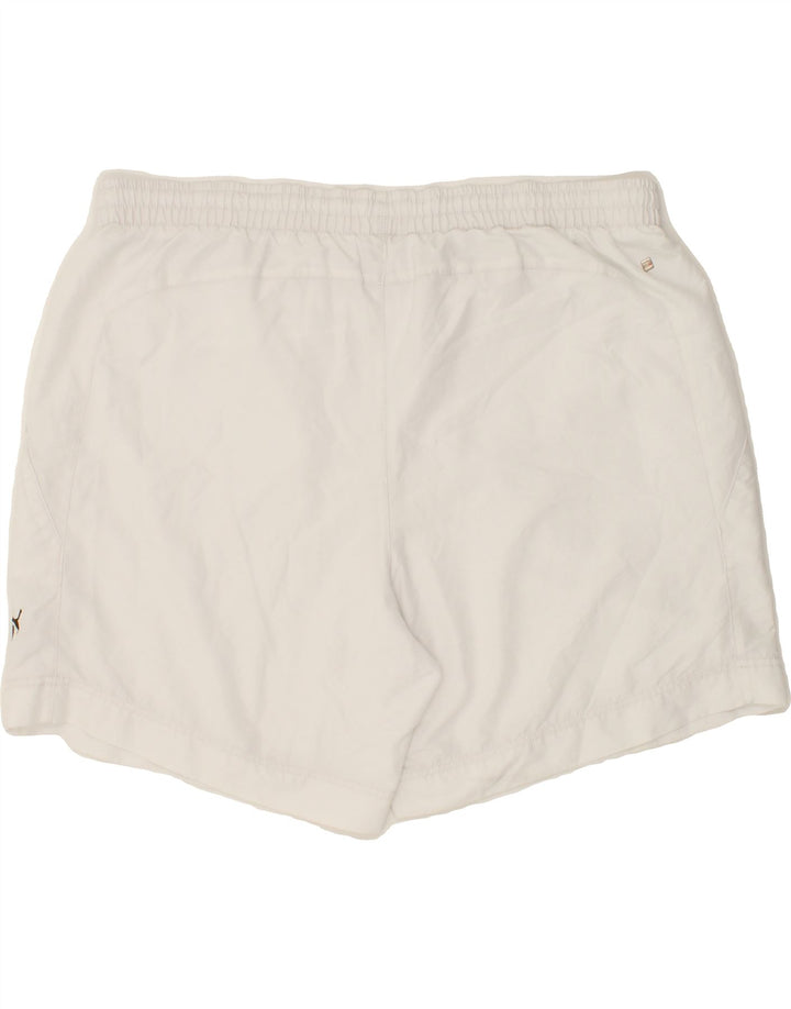 PUMA Mens Sport Shorts XL White Polyester Vintage Puma and Second-Hand Puma from Messina Hembry 