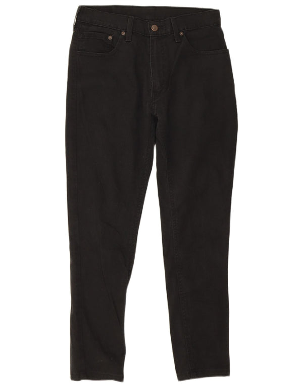 Levi's Mens Skinny Jeans W32 L27 Black Cotton