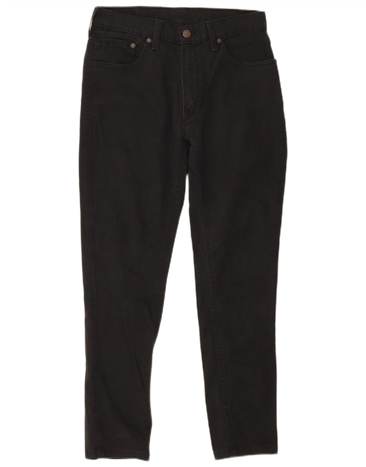 Levi's Mens Skinny Jeans W32 L27 Black Cotton