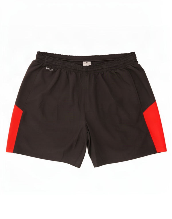 Nike Mens Dri Fit Sport Shorts XL Black Colourblock Polyester