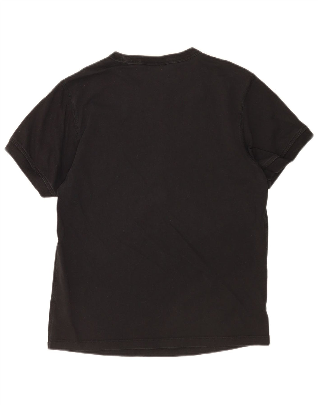 Adidas Womens T-Shirt Top UK 12 Medium Black