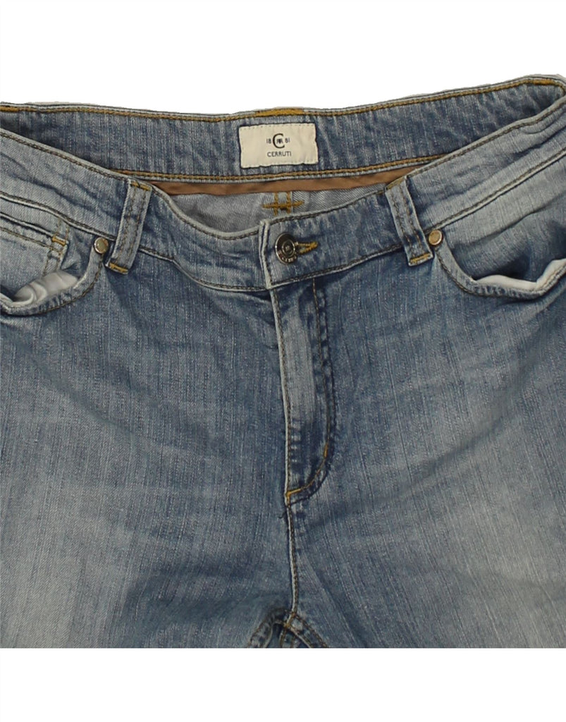 CERRUTI 1881 Womens Bootcut Jeans W30 L33  Blue Cotton | Vintage Cerruti 1881 | Thrift | Second-Hand Cerruti 1881 | Used Clothing | Messina Hembry 