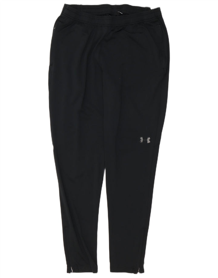 Under Armour Mens Tracksuit Trousers Large Black Polyester