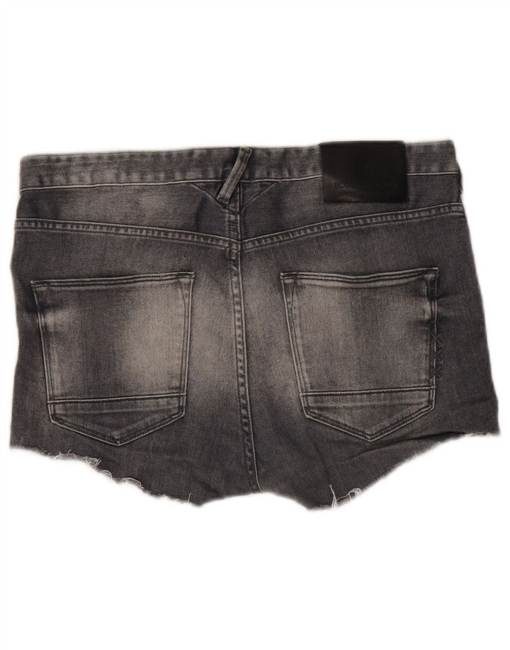 Scotch & Soda Womens Denim Hot Pants W30 medium Grey Cotton