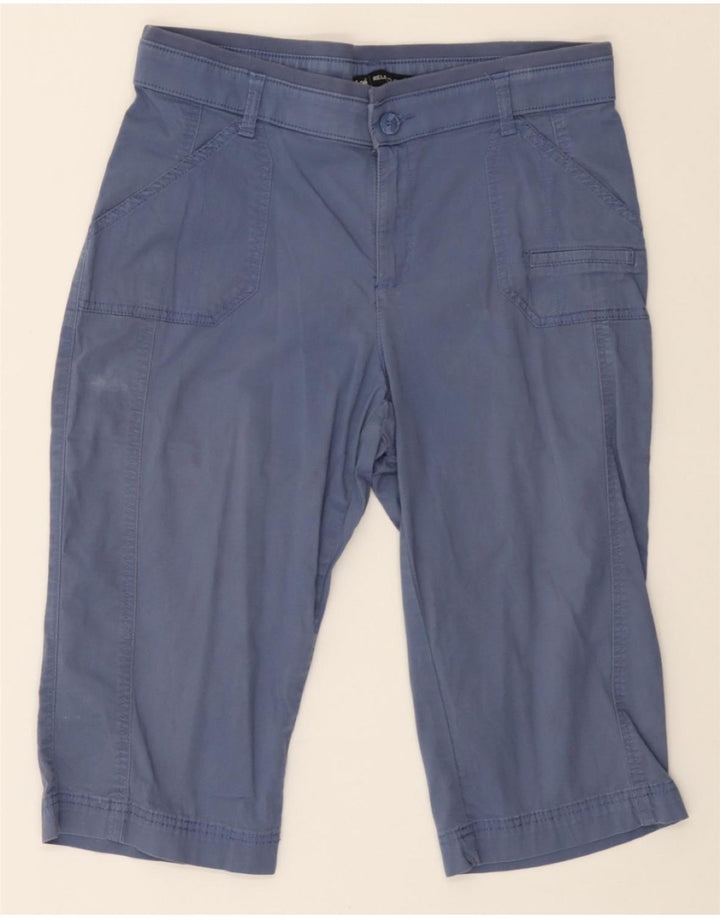 LEE Womens Relaxed Fit Bermuda Shorts US 10 Large W32 Blue Cotton Vintage Lee and Second-Hand Lee from Messina Hembry 