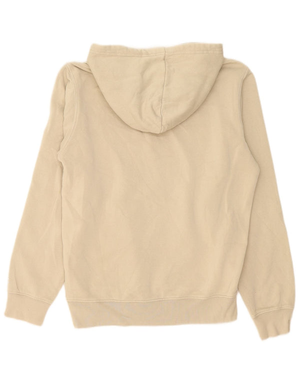 Champion Mens Graphic Hoodie Jumper Small Beige