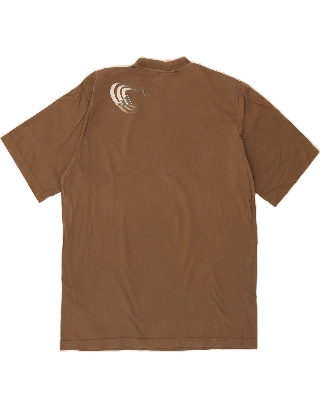 ADIDAS Mens T-Shirt Top Medium Grey Cotton Vintage Adidas and Second-Hand Adidas from Messina Hembry 