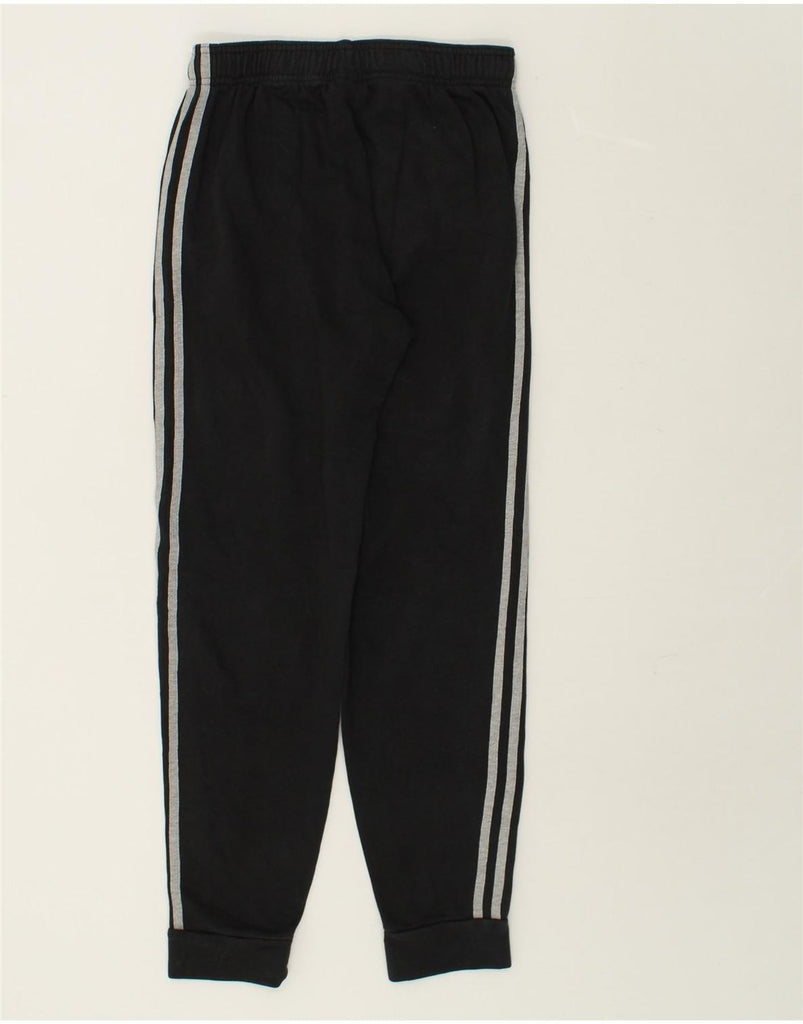 ADIDAS Boys Tracksuit Trousers Joggers 13-14 Years Black Cotton | Vintage Adidas | Thrift | Second-Hand Adidas | Used Clothing | Messina Hembry 