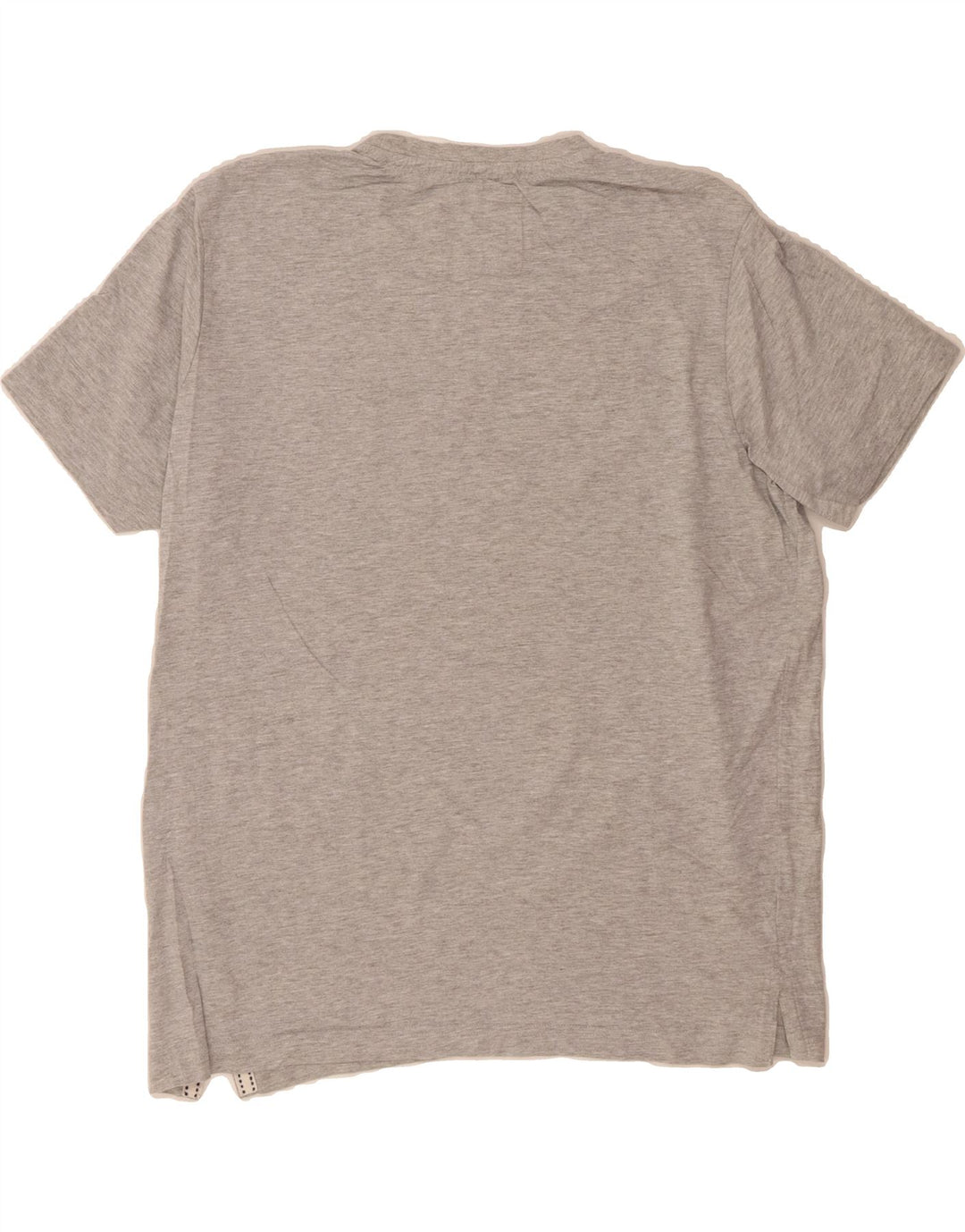 CREW CLOTHING Mens T-Shirt Top XL Grey Cotton Vintage Crew Clothing and Second-Hand Crew Clothing from Messina Hembry 
