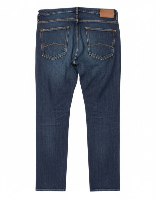 Emporio Armani Mens Slim Jeans W32 L29 Blue Cotton