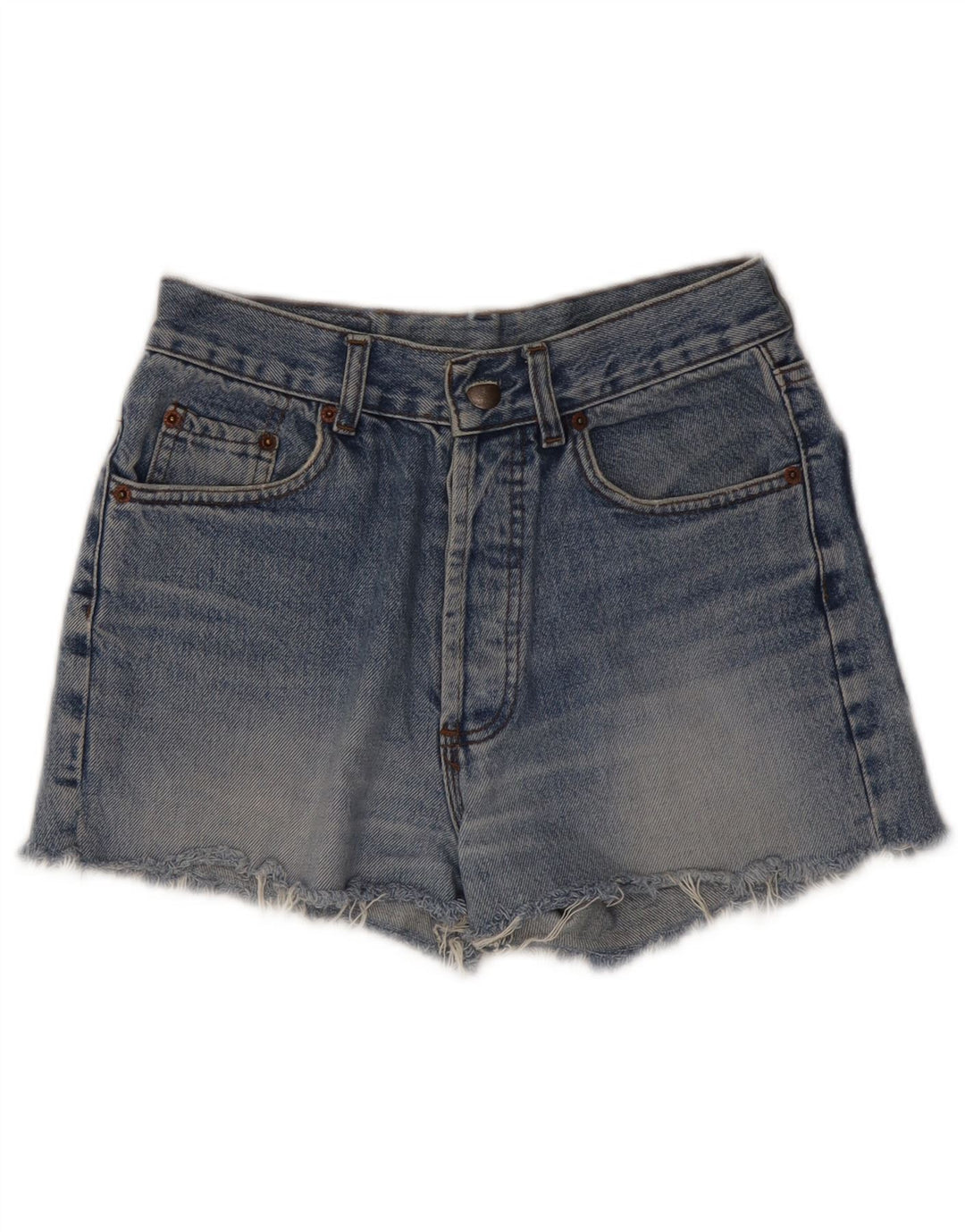 Levi's Womens 501 Denim Shorts W28 Medium Blue