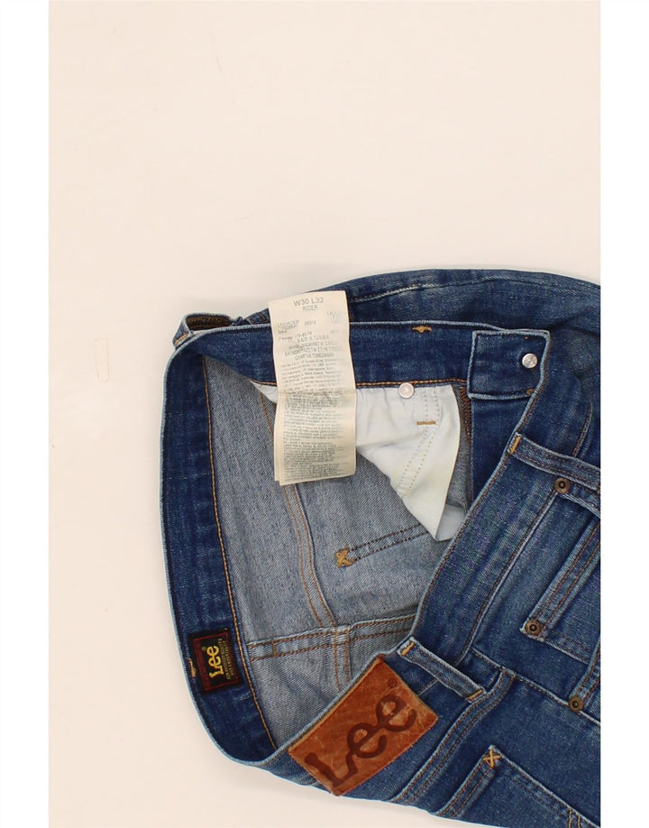 LEE Womens Rider Slim Jeans W30 L32 Blue Cotton Vintage Lee and Second-Hand Lee from Messina Hembry 