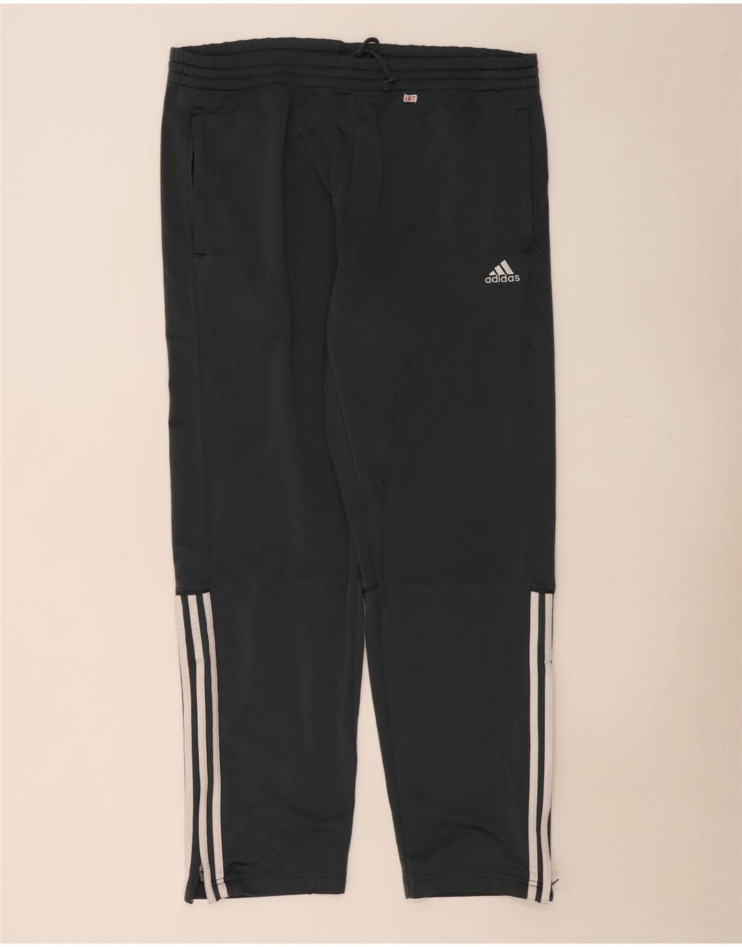 Adidas Mens Tracksuit Trousers UK 42/44 Large  Grey Polyester