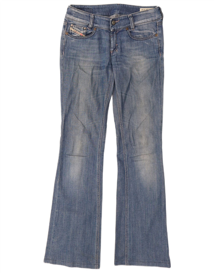 Diesel Womens Louvely Bootcut Jeans W26 L32 Blue Cotton