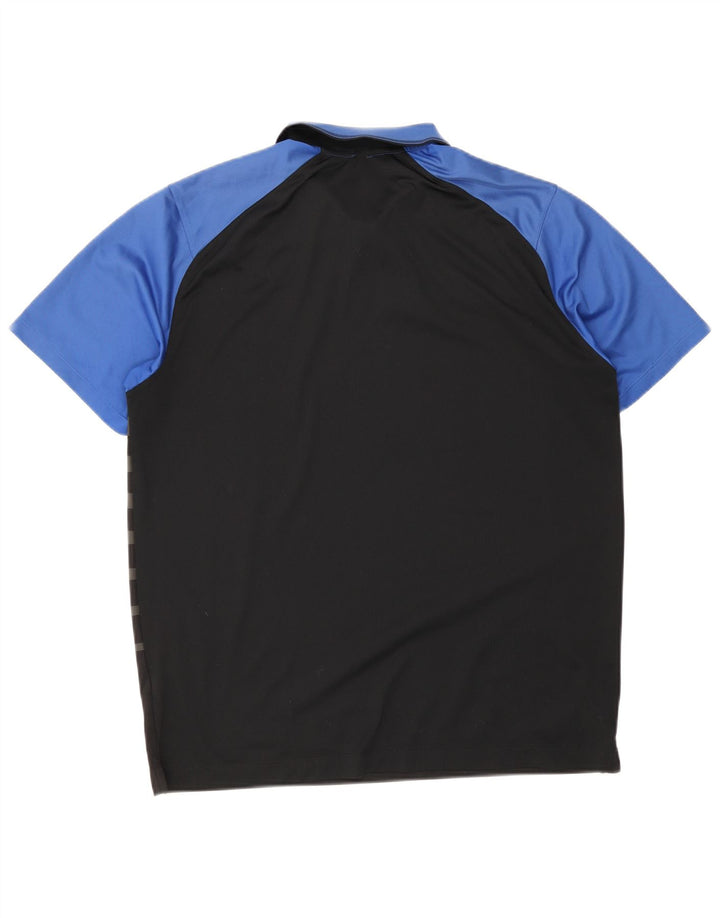 Nike Mens Polo Shirt Large Multicoloured Striped