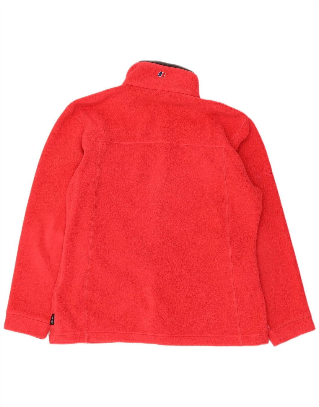 Berghaus Womens Fleece Jacket UK 14 Large Red Polyester