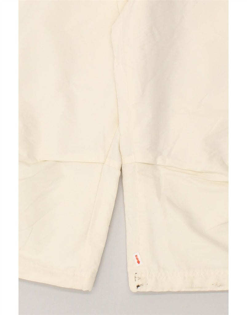 REEBOK Mens Capri Tracksuit Trousers Large  Off White Cotton | Vintage Reebok | Thrift | Second-Hand Reebok | Used Clothing | Messina Hembry 