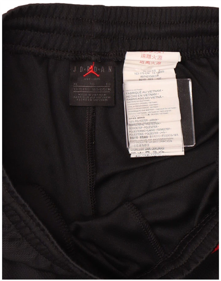 Jordan Boys Graphic Sport Shorts 13-14 Years XL Black Polyester