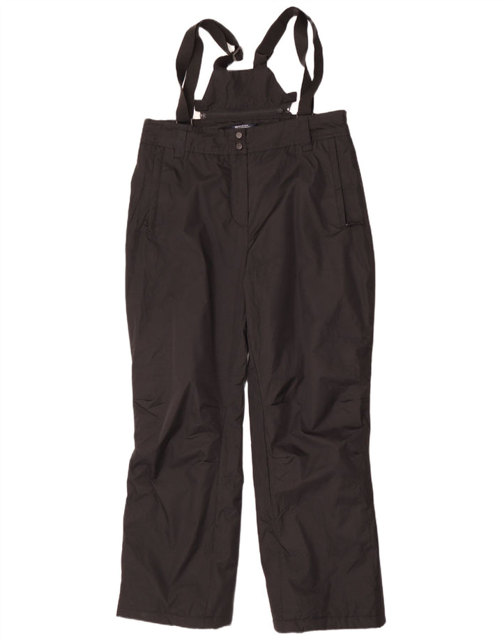 Mountain Warehouse Womens Dungarees Ski Trousers UK 16 Large Black
