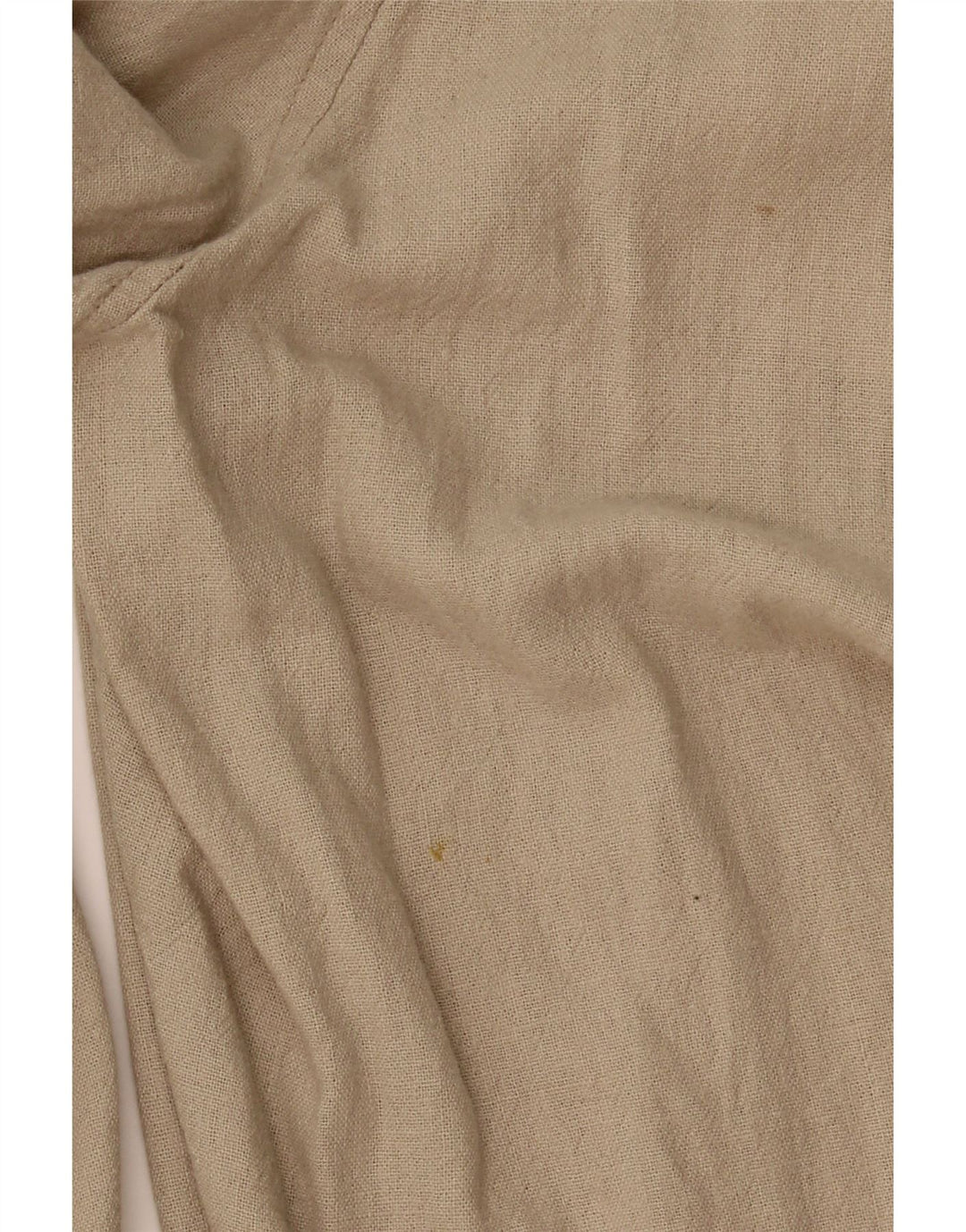Marks & Spencer Mens Regular Fit Chino Trousers W36 L33 Beige Linen
