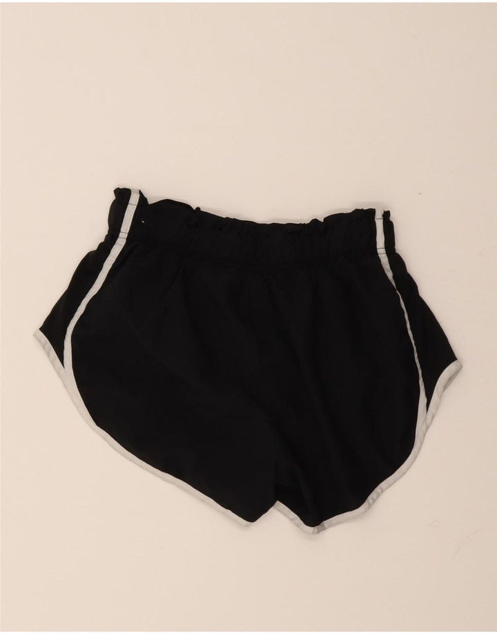 Nike Womens Dri Fit Sport Shorts UK 14 Medium Black Polyester