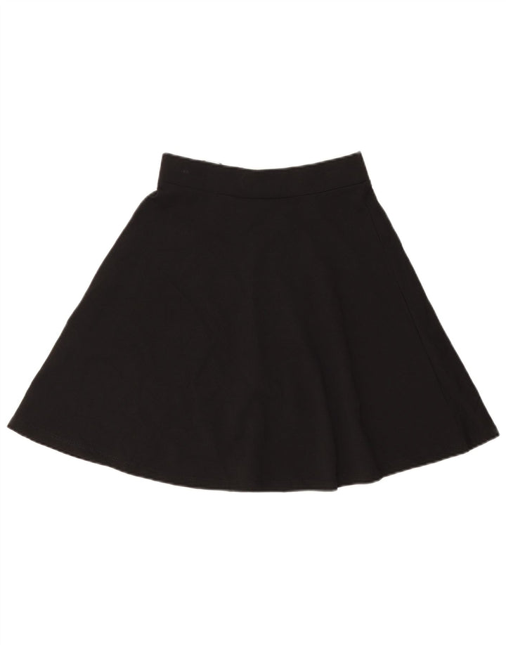 Lipsy Womens A-Line Skirt UK 8 Small W26 Black Polyester