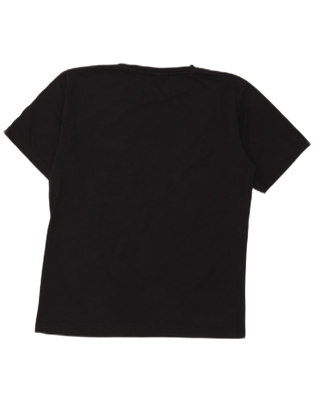 Puma Womens Graphic T-Shirt Top UK 12 Medium Black Polyester