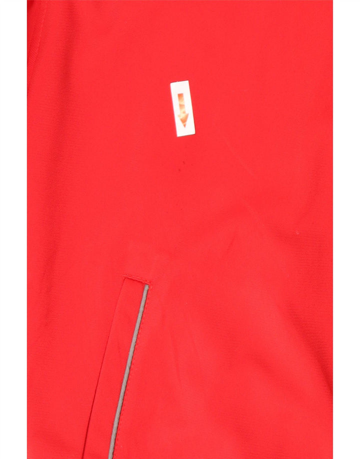 Champion Boys Graphic Tracksuit Top Jacket 11-12 Years Red Polyester