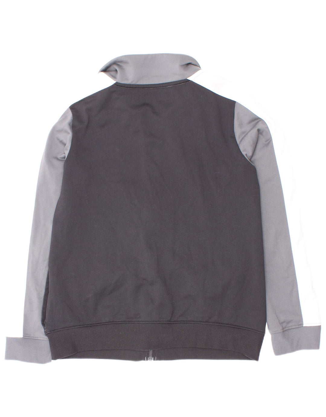 Under Armour Boys Tracksuit Top Jacket 9-10 Years Medium Grey Colourblock