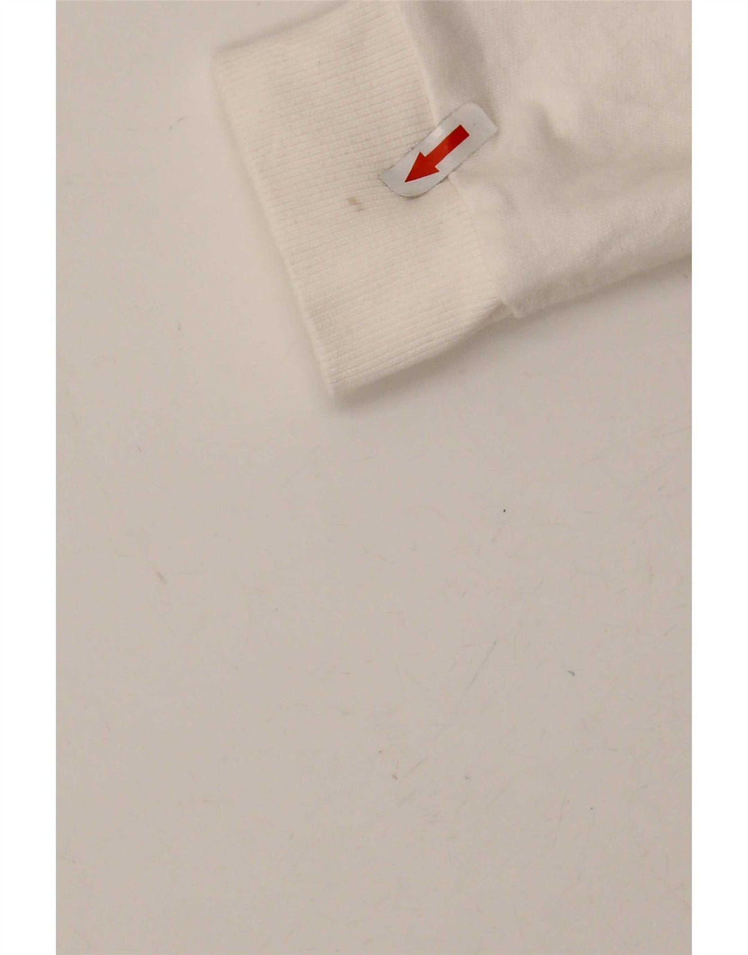Zara Mens Trafaluc Graphic Sweatshirt Jumper Medium White Colourblock