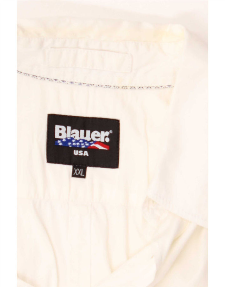 Blauer Mens Shirt 2XL White