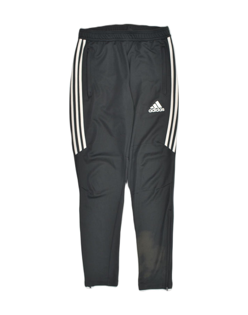 ADIDAS Mens Tracksuit Trousers Small Grey Polyester | Vintage Adidas | Thrift | Second-Hand Adidas | Used Clothing | Messina Hembry 