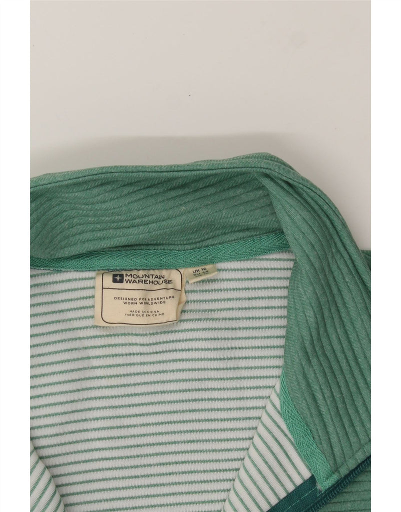 MOUNTAIN WAREHOUSE Womens Tracksuit Top Jacket UK 16 Large Turquoise Vintage Mountain Warehouse and Second-Hand Mountain Warehouse from Messina Hembry 